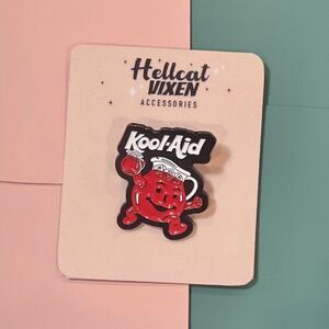 Retro Koolaid Man Collectible Vintage Memorabilia 80s Enamel Pin Brooch